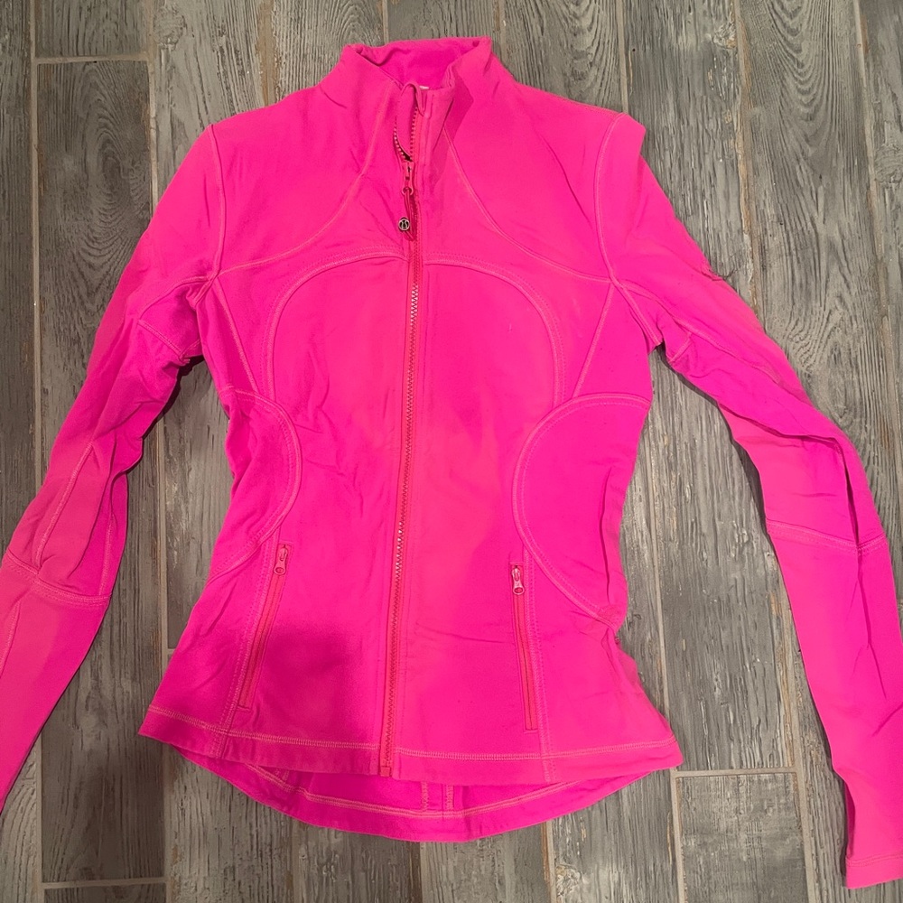 Hot pink Lululemon jacket!